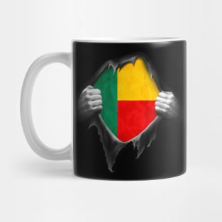 Benin Flag Beninese Roots DNA Pride Gift Mug